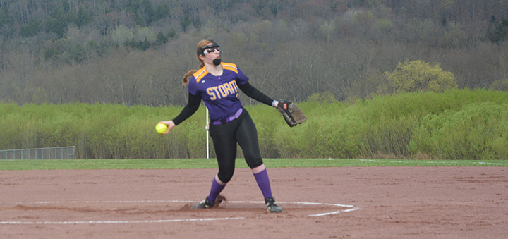 SOFTBALL: UV’s Fisher Records Her 100th Strikeout In Late Win Vs Harpursville